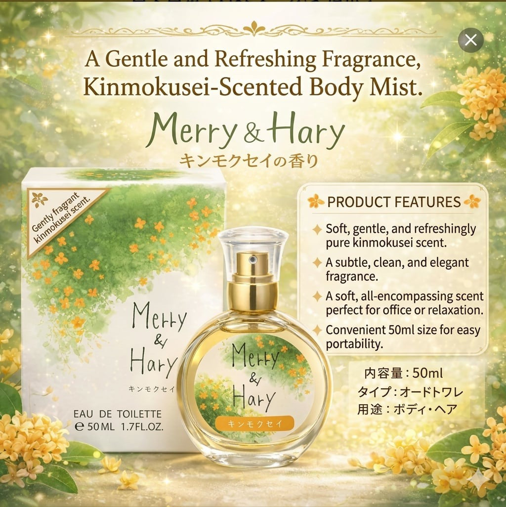 Merry & Hary - Fragrant olive ( キンモクセイ )